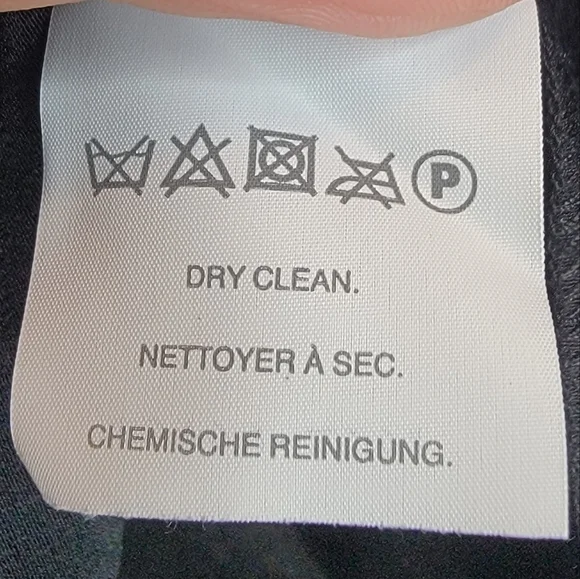 J.CREW Silk Ruffle High Neck Black Blouse Women's 6P Long Sleeves Ruffle Cuffs - Picture 8 of 11